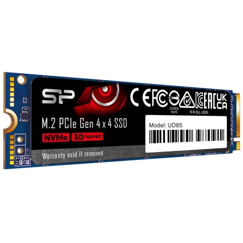 Твердотельный диск 1TB Silicon Power UD85, M.2 2280, PCI-E 4x4 [R/W - 3600/2800 MB/s]